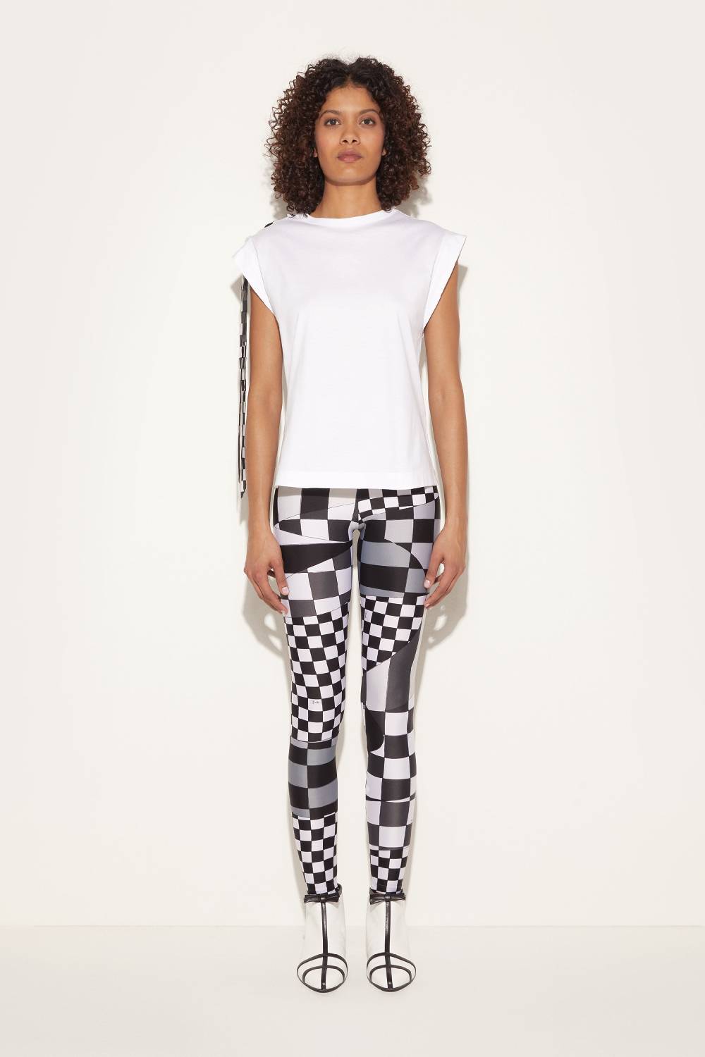 Pucci Top Con Inserto Giardino