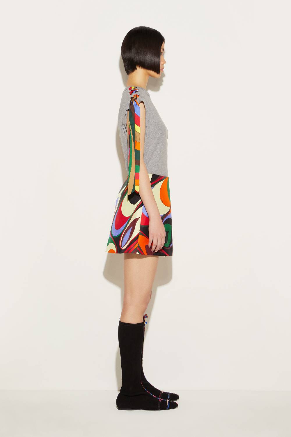 Pucci Top Con Inserto Iride