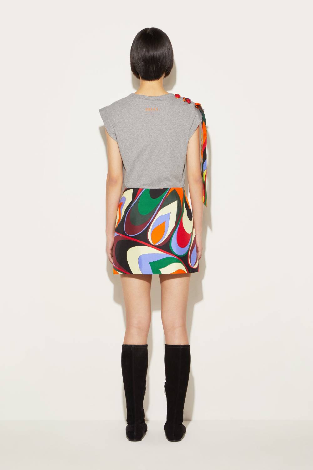 Pucci Top Con Inserto Iride