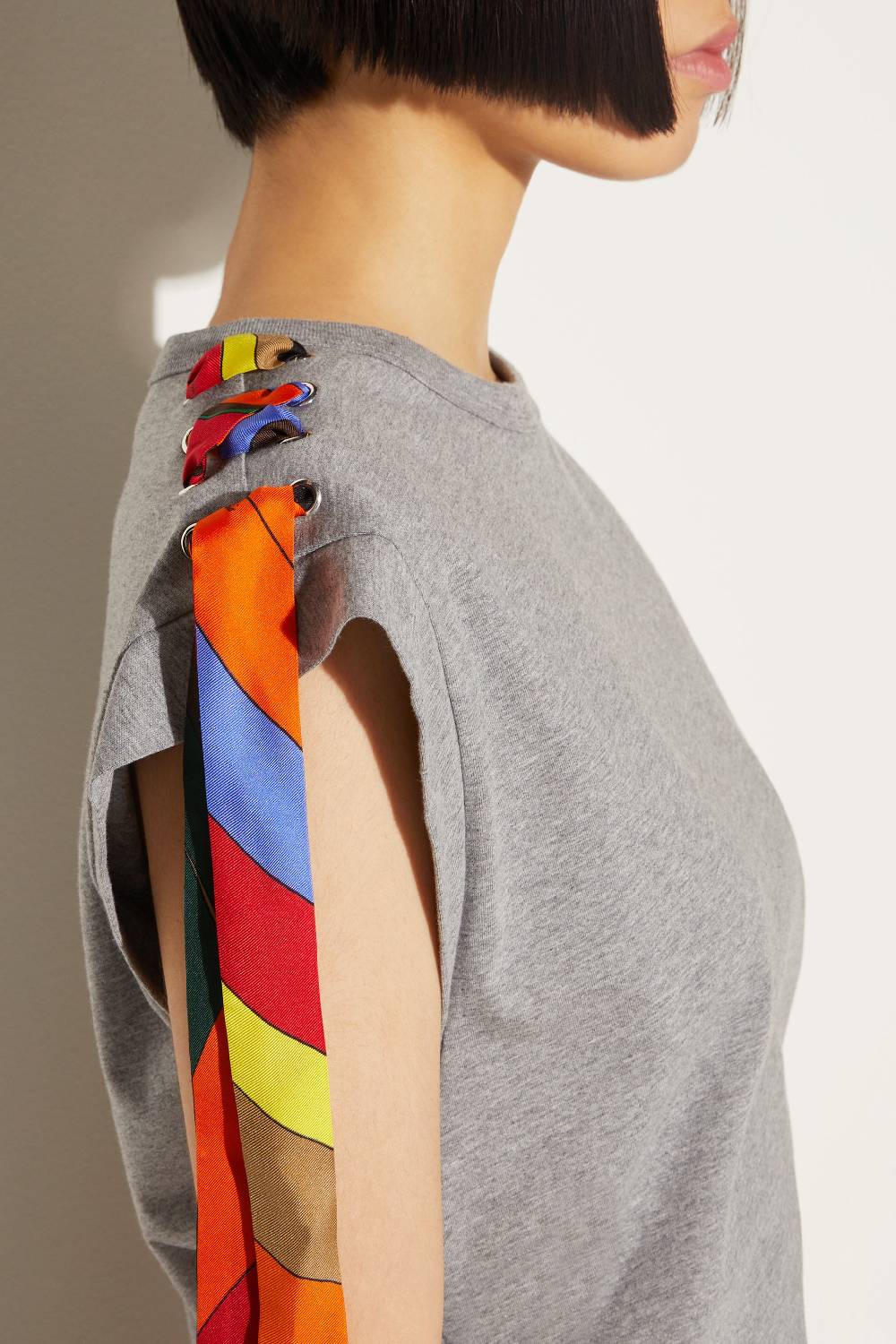 Pucci Top Con Inserto Iride