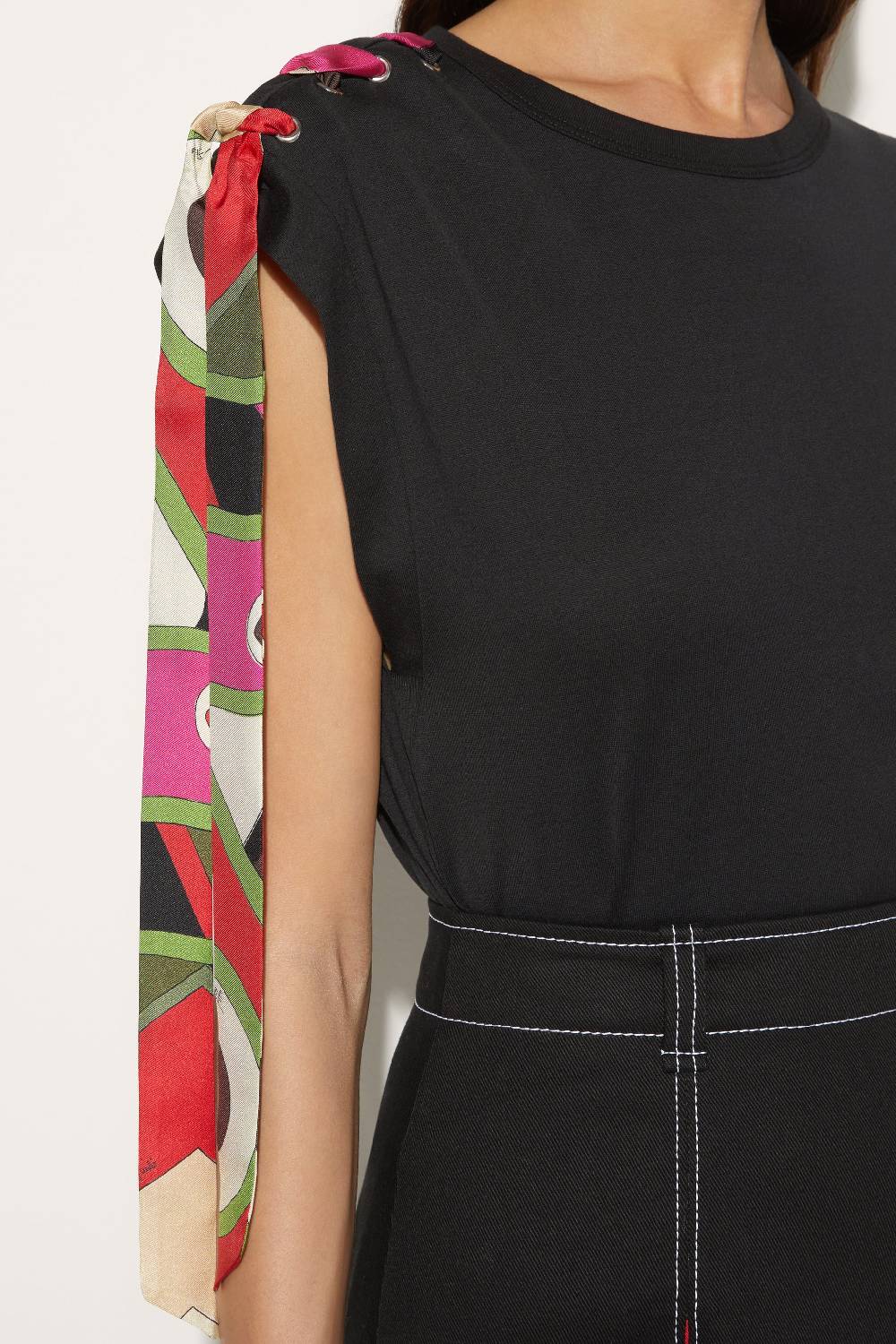 Pucci Top Con Inserto Vivara