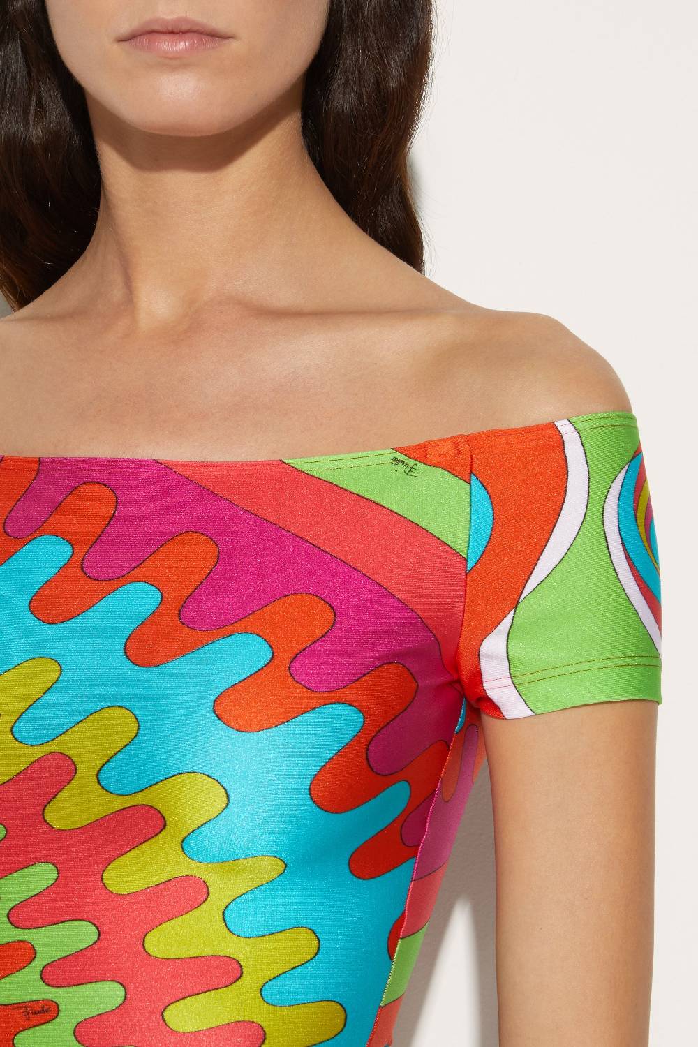 Pucci Top Con Stampa Bersaglio