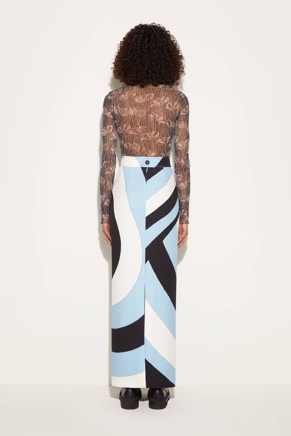 Pucci Top Con Stampa Fior Di Loto