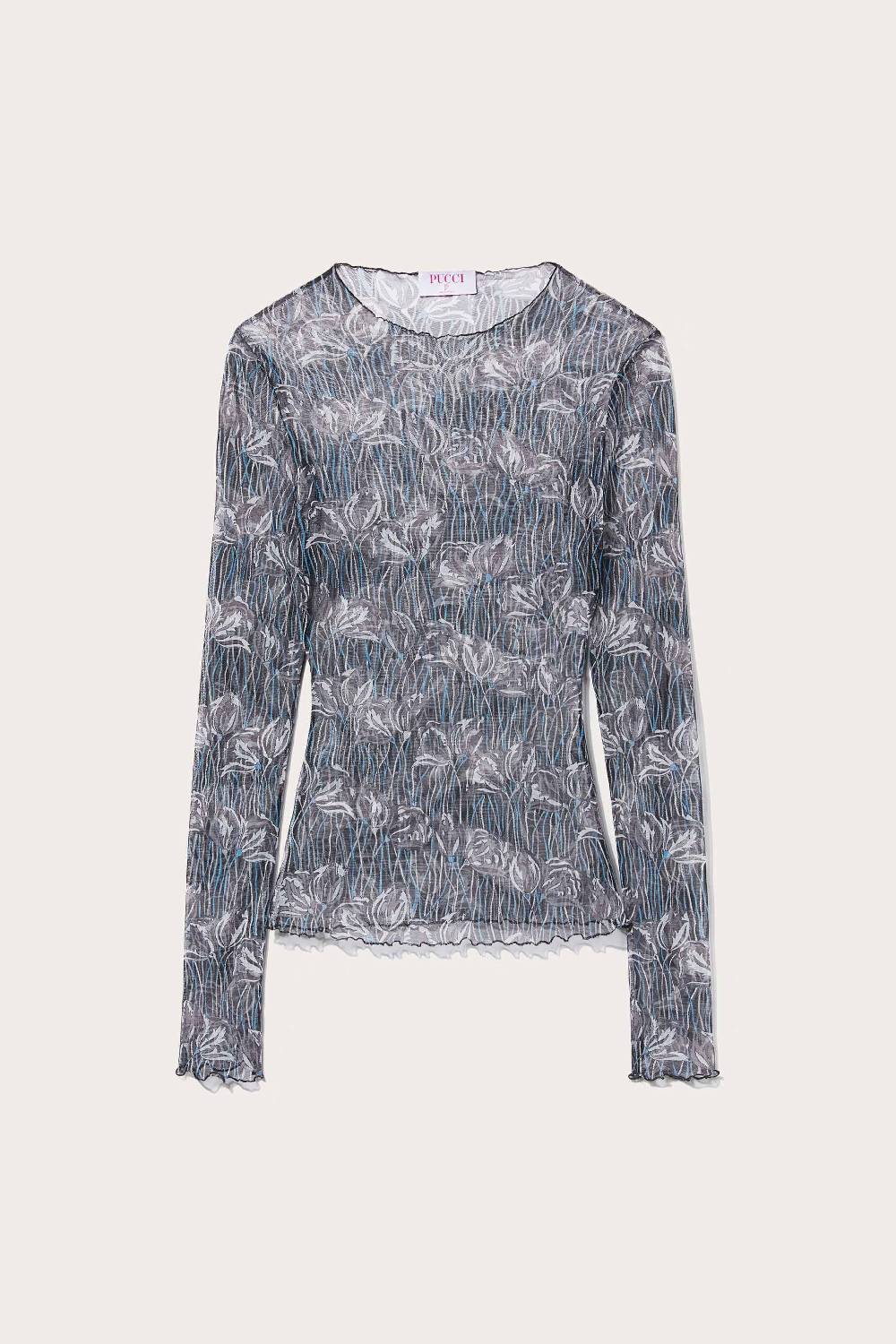 Pucci Top con stampa Fior di Loto