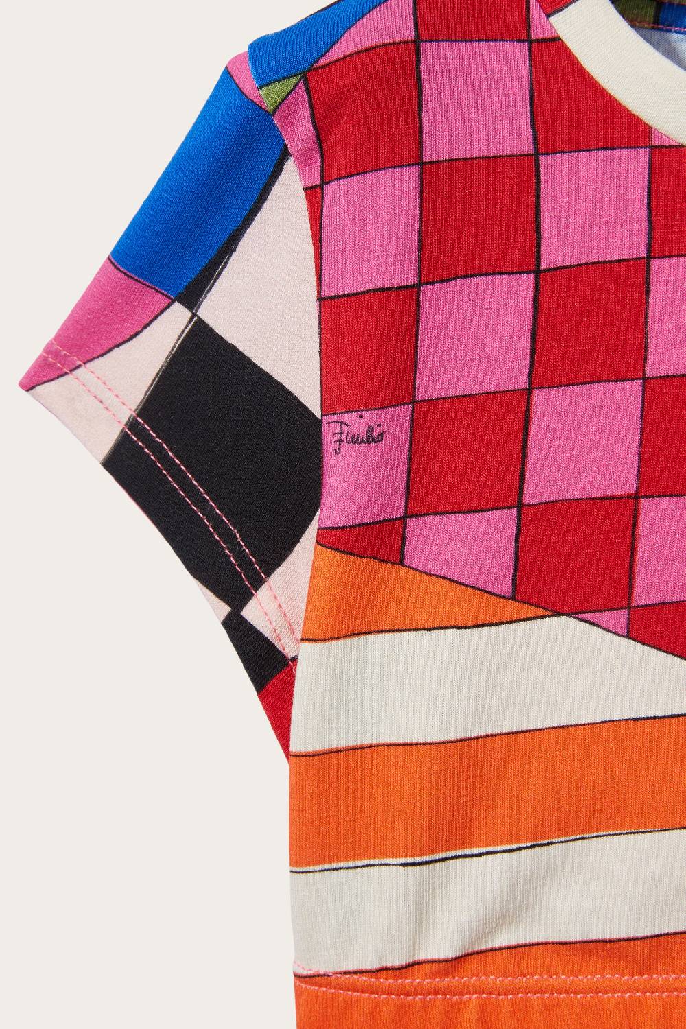 Pucci Top Con Stampa Giardino