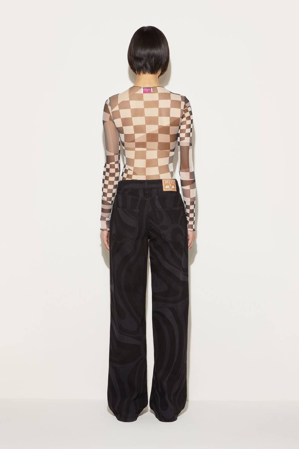 Pucci Top Con Stampa Giardino