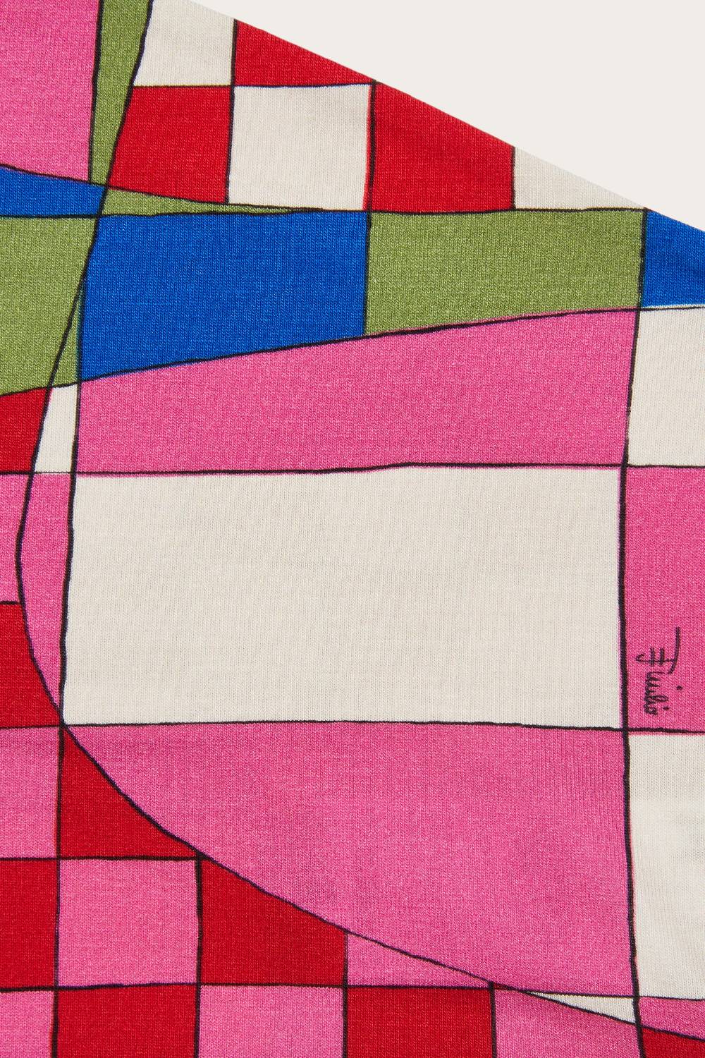 Pucci Top Con Stampa Giardino