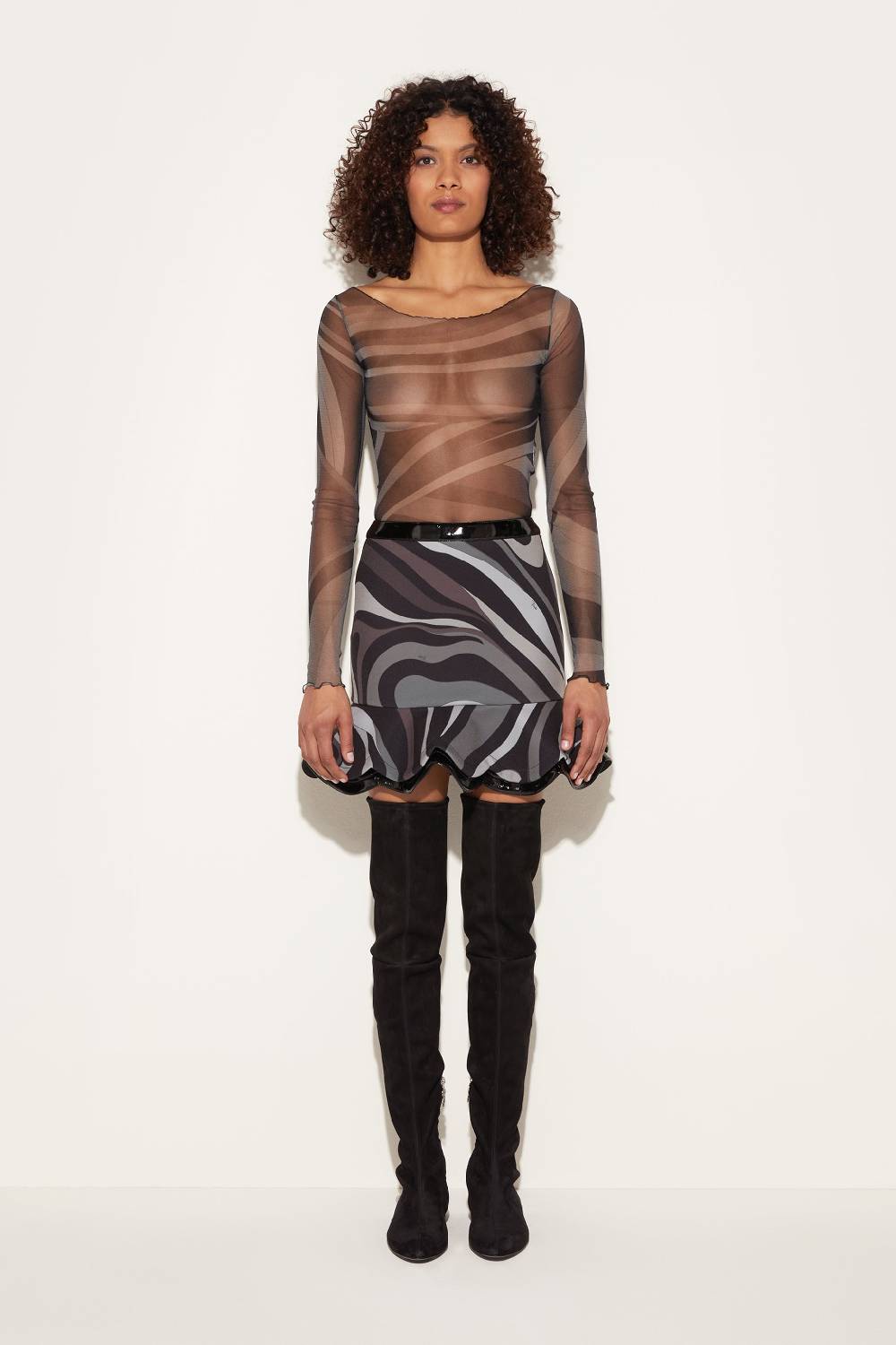 Pucci Top Con Stampa Iride