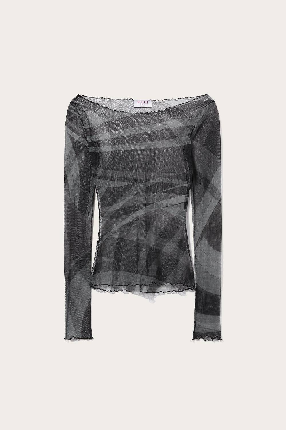 Pucci Top con stampa Iride