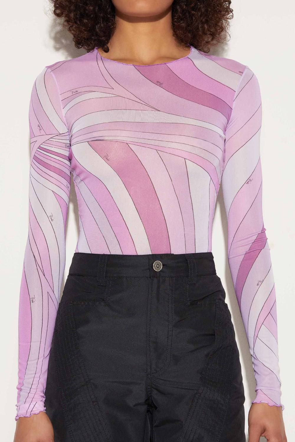 Pucci Top Con Stampa Iride