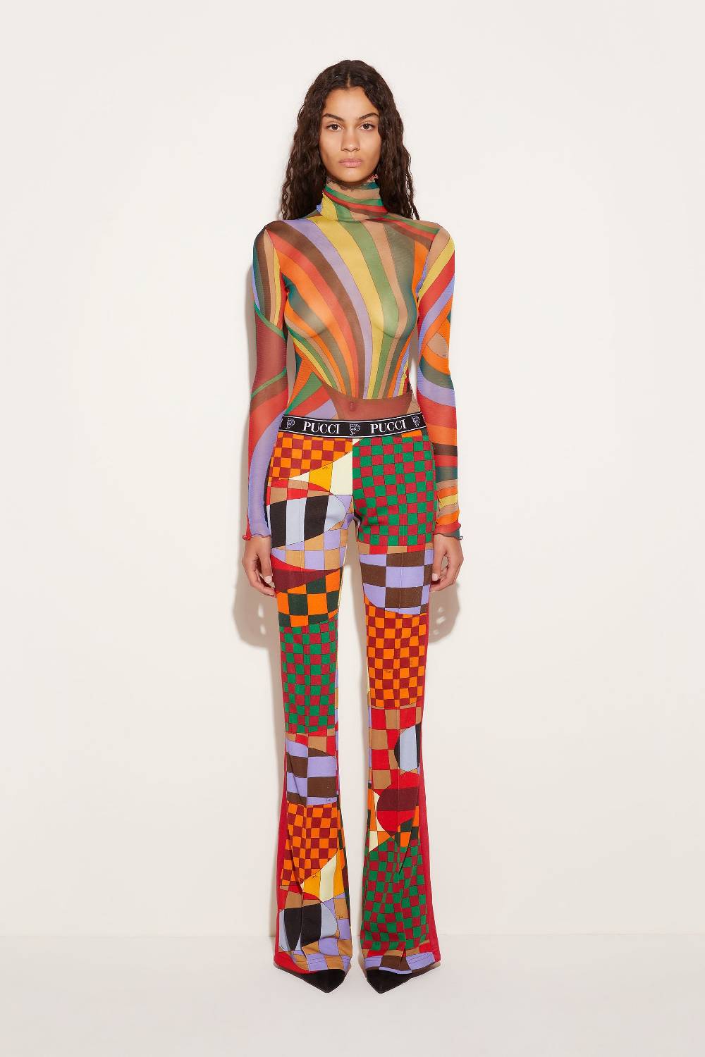 Pucci Top Con Stampa Iride