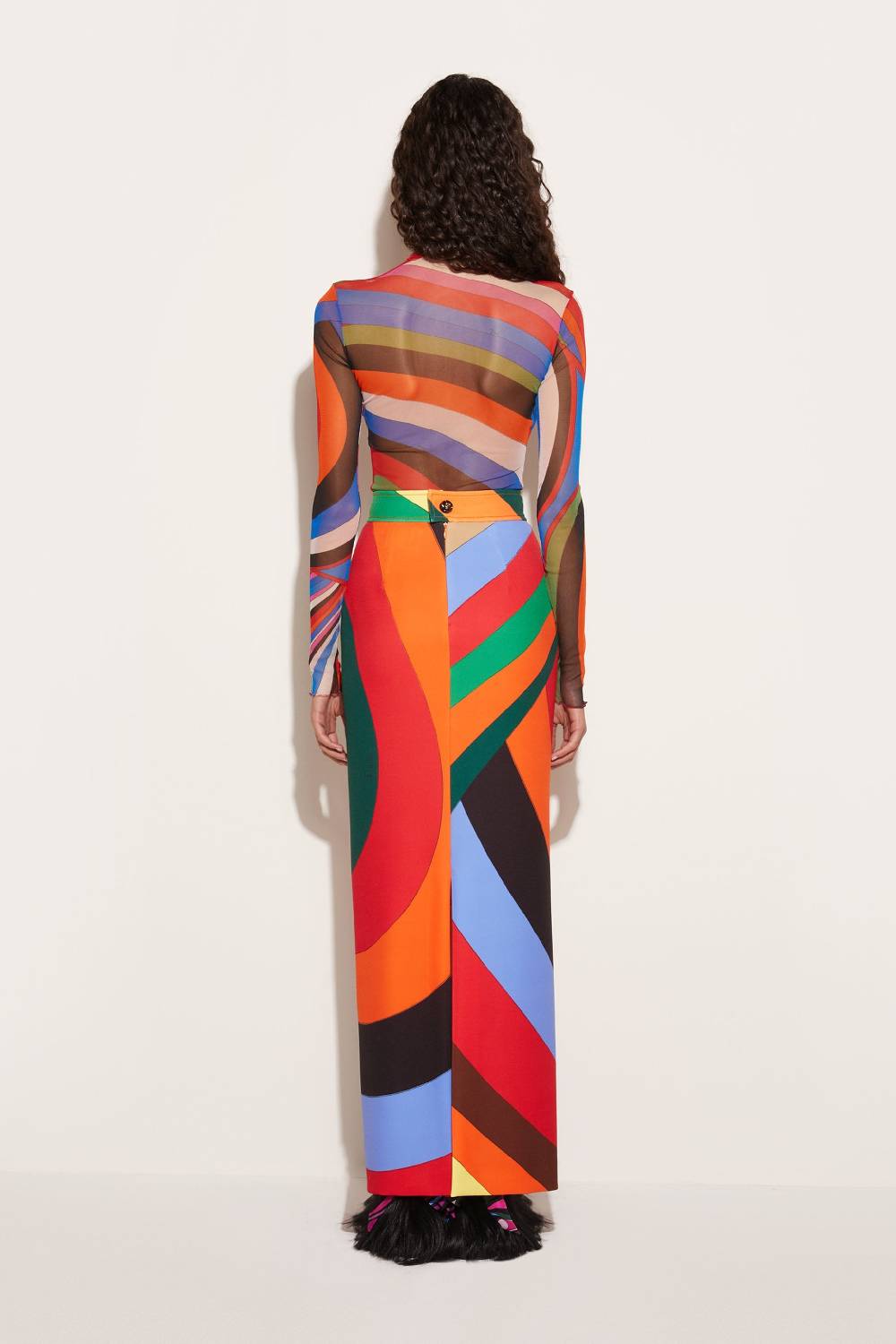 Pucci Top Con Stampa Iride