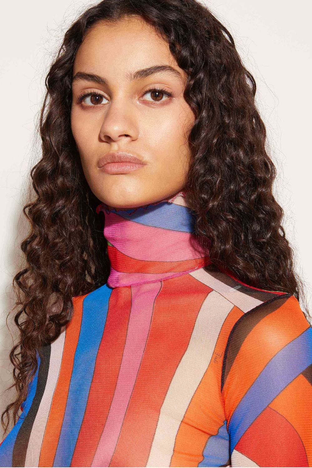 Pucci Top Con Stampa Iride