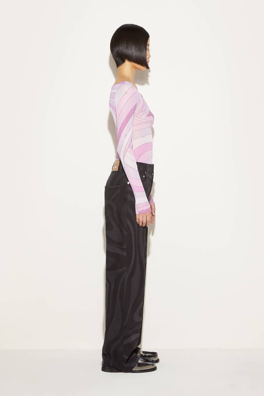 Pucci Top Con Stampa Iride