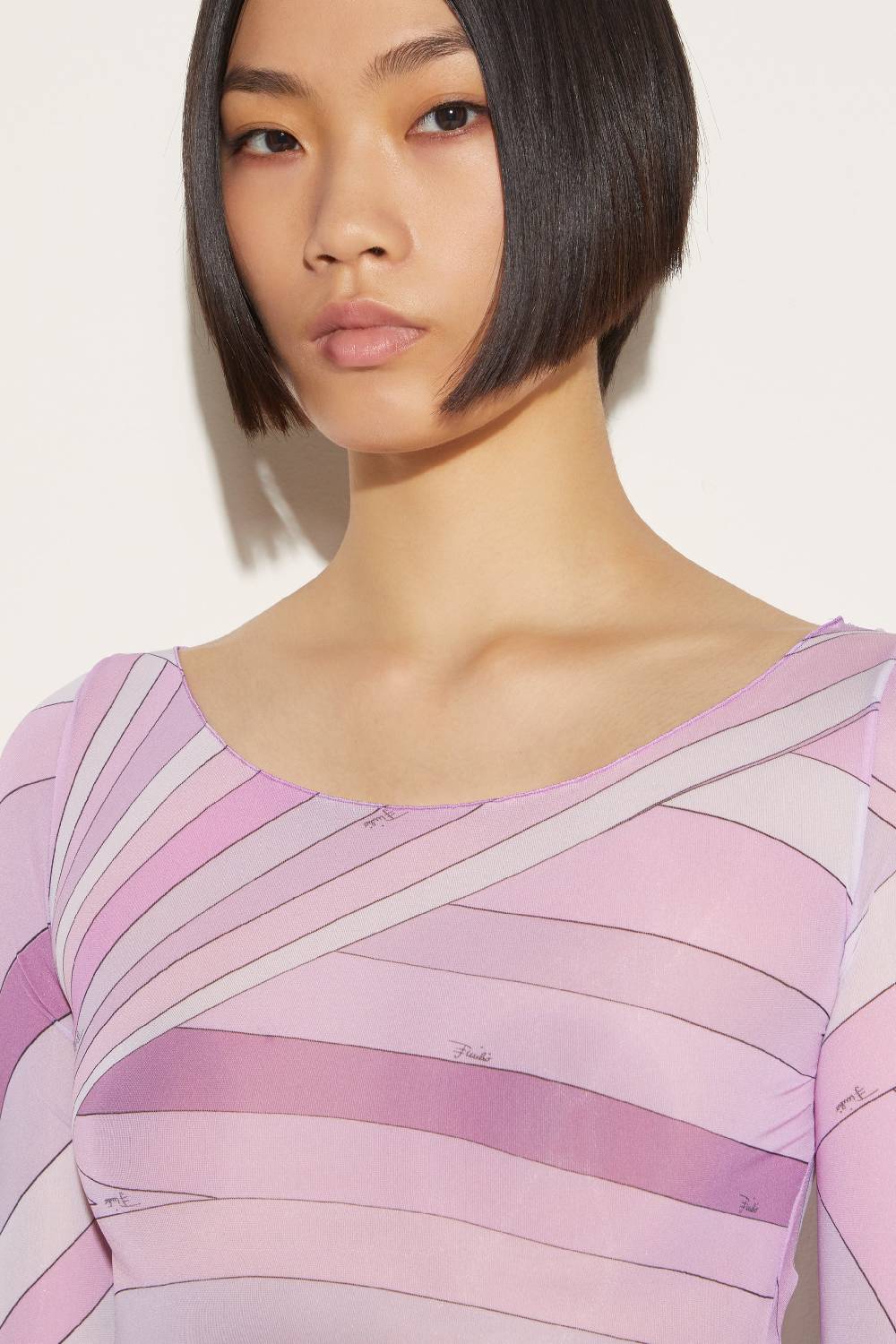 Pucci Top Con Stampa Iride