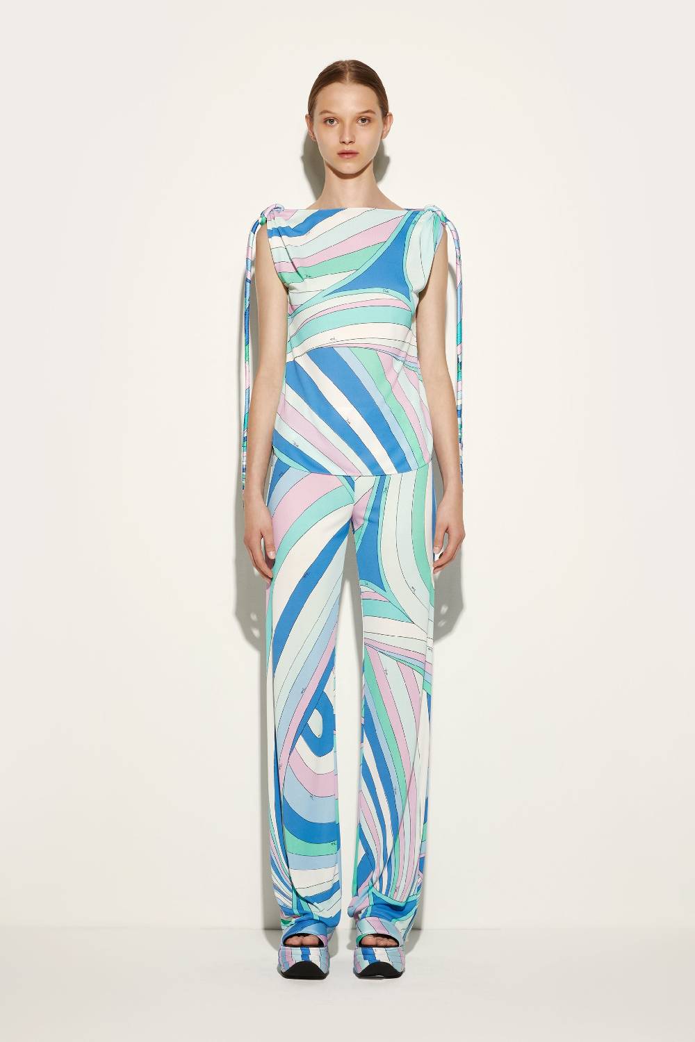 Pucci Top Con Stampa Iride