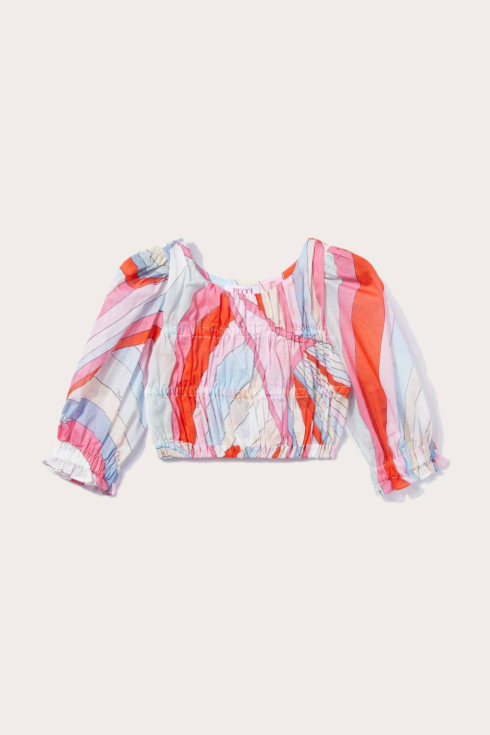 Pucci Top con stampa Iride