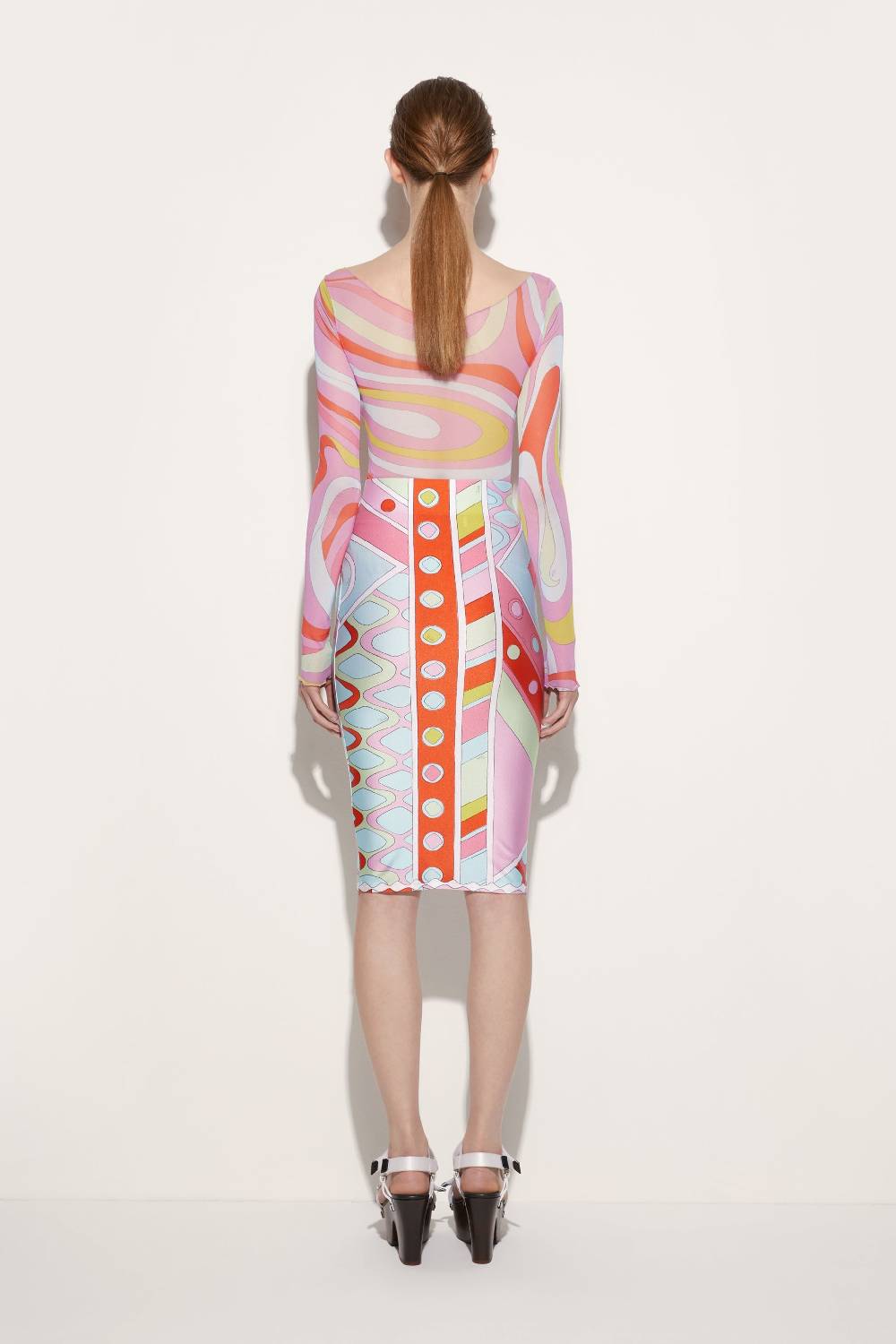 Pucci Top Con Stampa Marmo