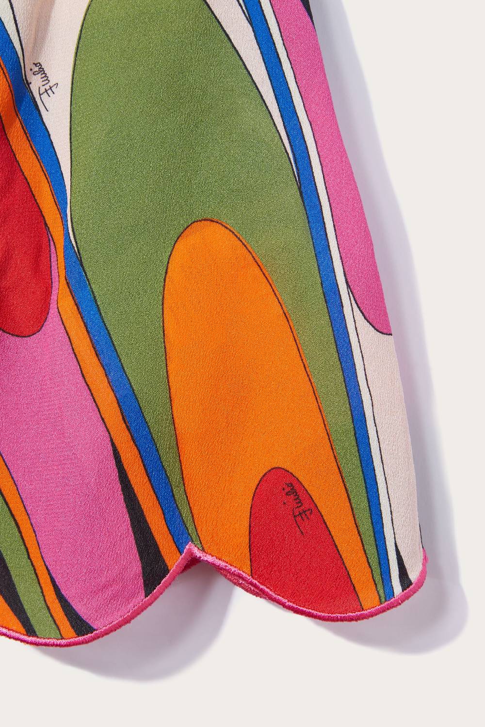 Pucci Top Con Stampa Onde