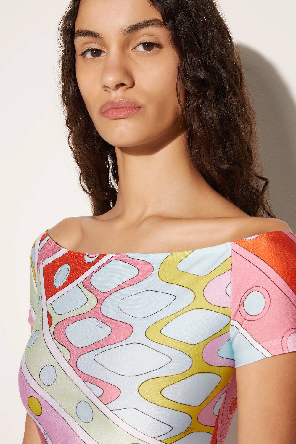 Pucci Top Con Stampa Vivara