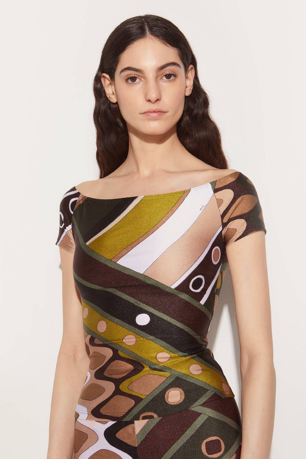 Pucci Top Con Stampa Vivara