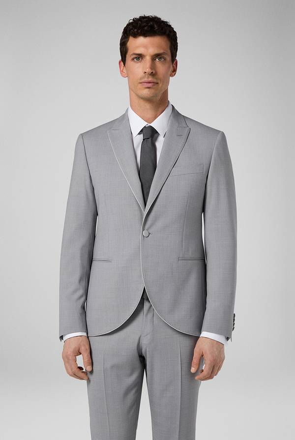 Pull Pal Zileri Abito Due Pezzi Della Linea Cerimonia In Lana Stretch