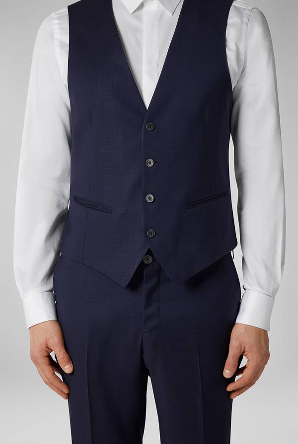 Pull Pal Zileri Abito Tre Pezzi Della Linea Cerimonia In Pura Lana