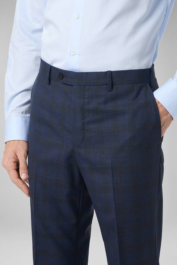 Pull Pal Zileri Abito Vicenza In Pura Lana Con Motivo Principe Di Galles