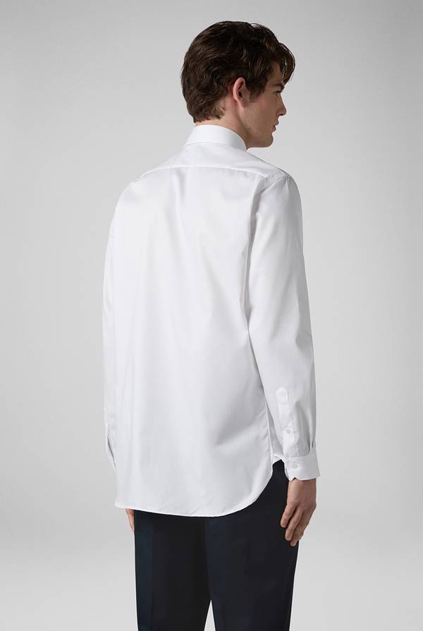 Pull Pal Zileri Camicia Azzurra In Cotone Con Collo Milano