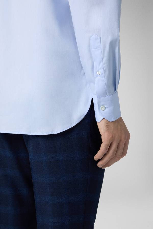 Pull Pal Zileri Camicia In Cotone Con Polsini Da Gemelli