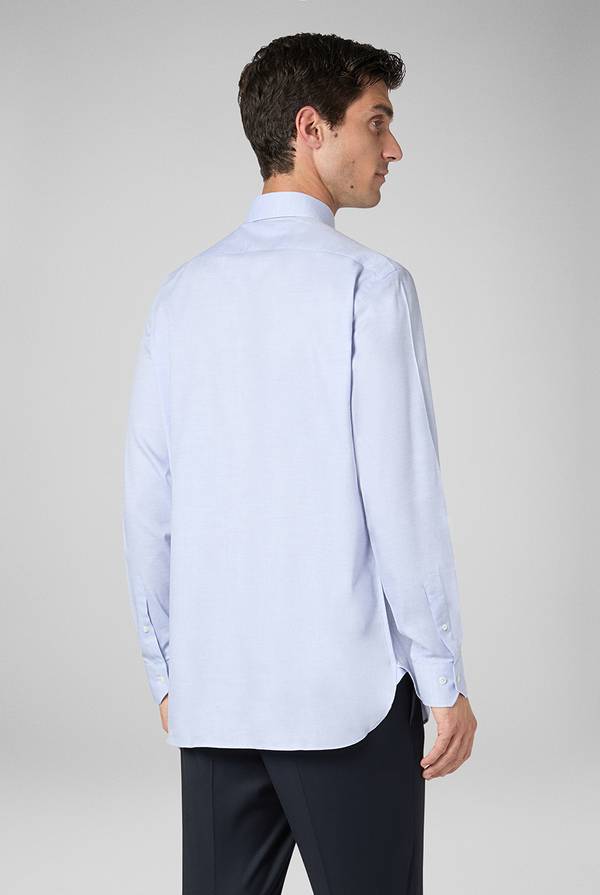 Pull Pal Zileri Camicia In Cotone, Viscosa E Seta Melange