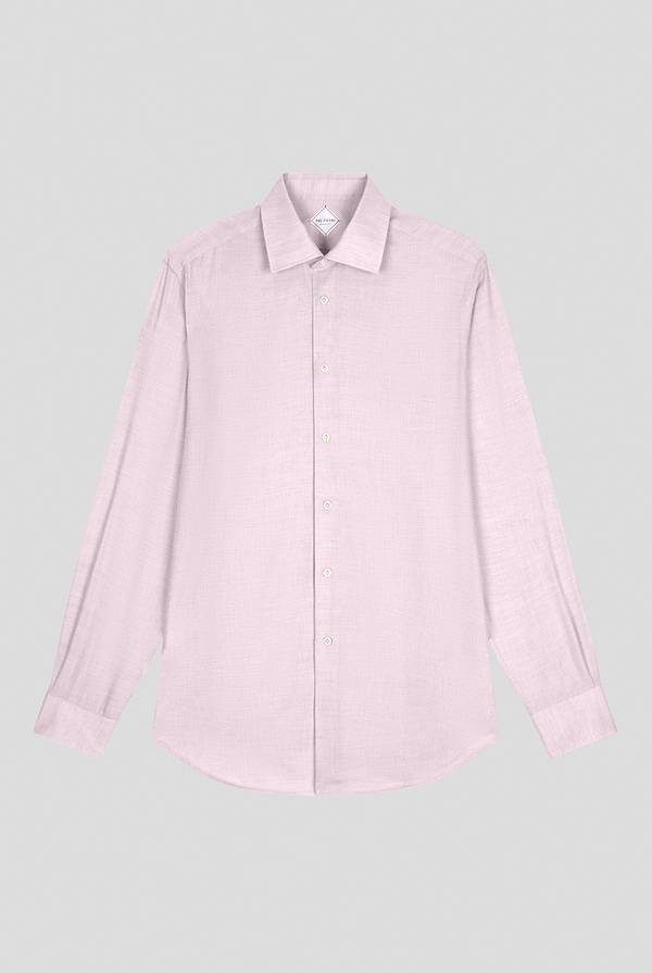 Pull Pal Zileri Camicia in cotone, viscosa e seta melange