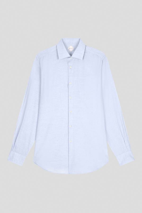 Pull Pal Zileri Camicia in cotone, viscosa e seta melange
