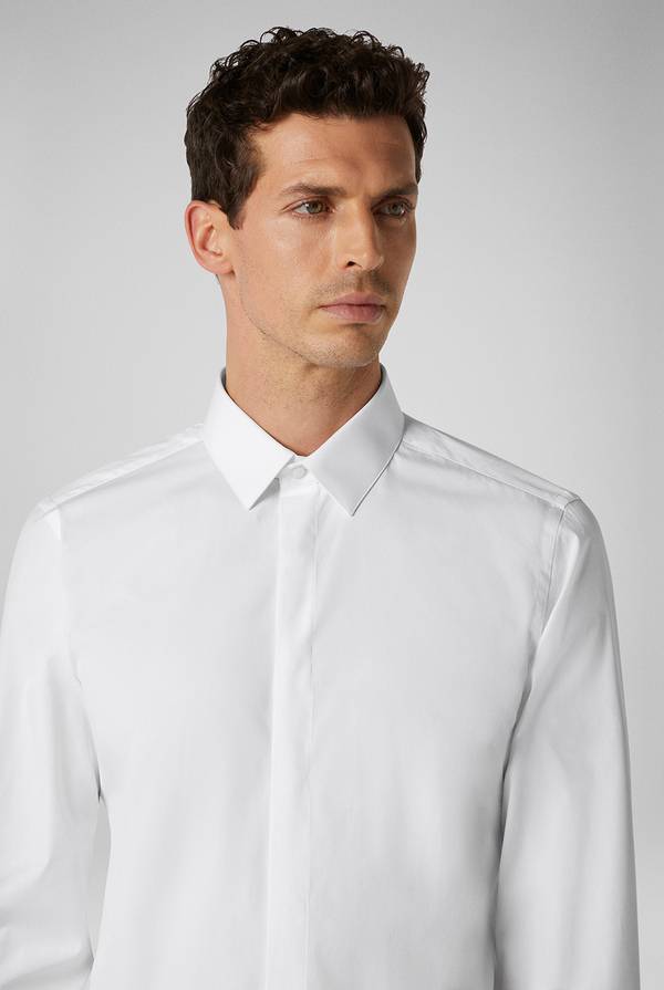 Pull Pal Zileri Camicia In Puro Cotone Della Linea Cerimonia