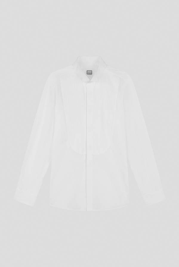 Pull Pal Zileri Camicia in puro cotone della linea Cerimonia con collo ad ala