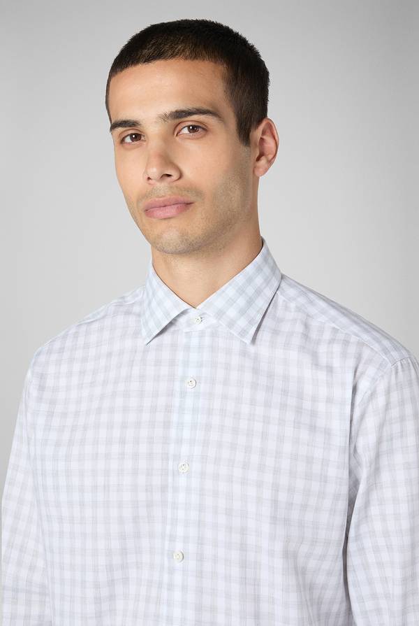 Pull Pal Zileri Camicia Micro Fantasia Con Collo Milano