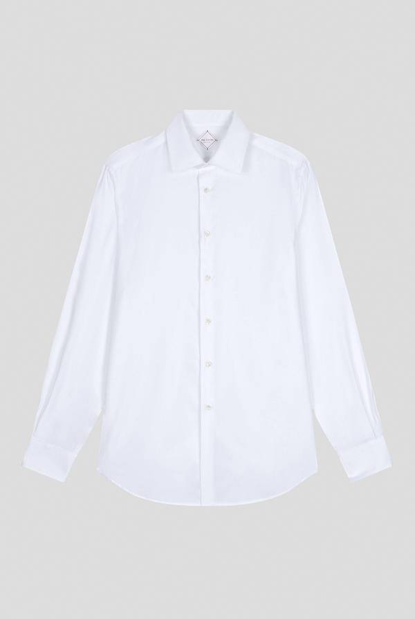 Pull Pal Zileri Camicia micro jacquard con collo Milano