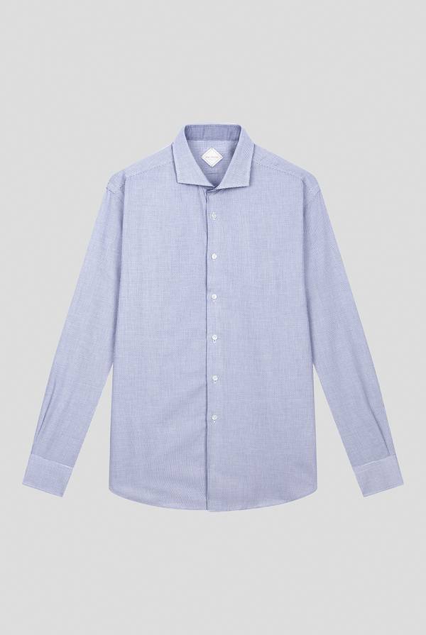 Pull Pal Zileri Camicia micro jacquard con collo Torino