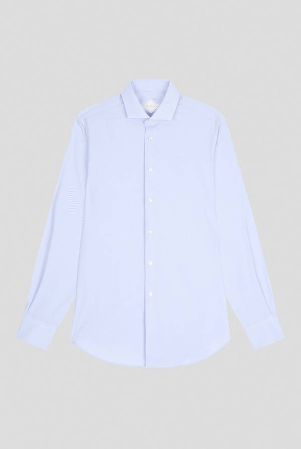 Pull Pal Zileri Camicia micro jacquard con collo Torino