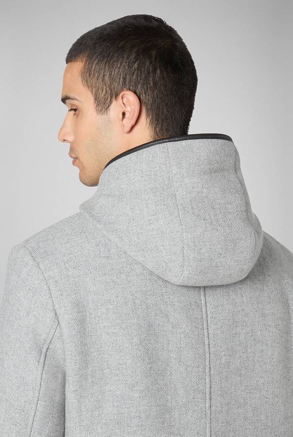 Pull Pal Zileri Car Coat Reversibile Con Dettagli In Pelle