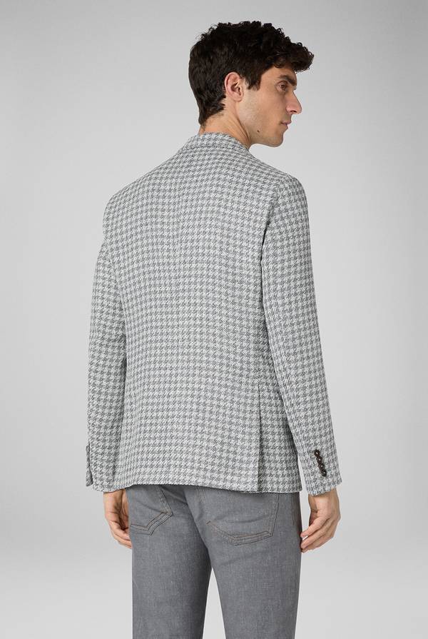 Pull Pal Zileri Giacca Brera In Misto Lino, Cotone E Viscosa