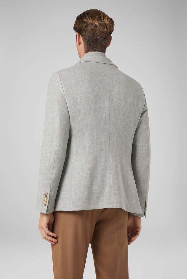 Pull Pal Zileri Giacca Scooter Con Dettagli In Camoscio