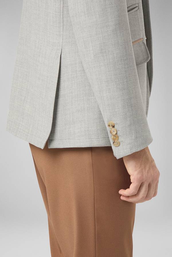 Pull Pal Zileri Giacca Scooter Con Dettagli In Camoscio