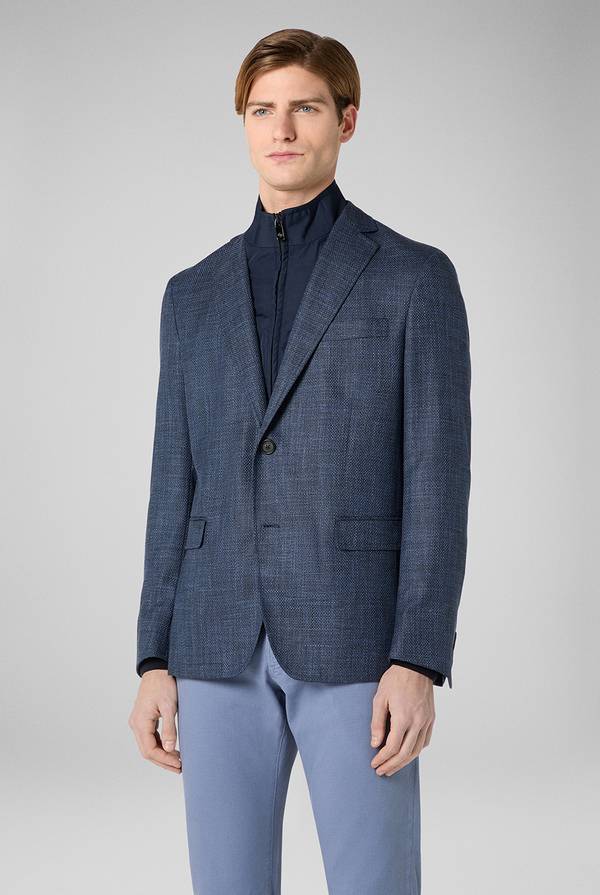 Pull Pal Zileri Giacca Scooter Con Pettorina Anti-vento Removibile