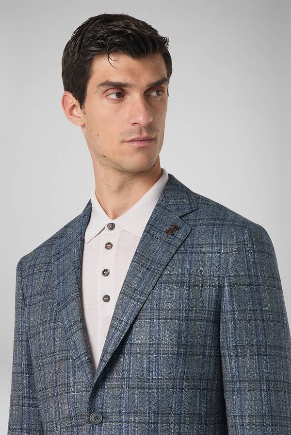 Pull Pal Zileri Giacca Vicenza In Lana Parzialmente Foderata