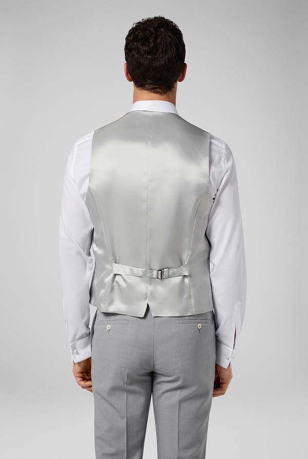 Pull Pal Zileri Gilet In Satin Della Linea Cerimonia