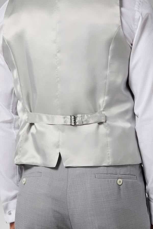 Pull Pal Zileri Gilet In Satin Della Linea Cerimonia