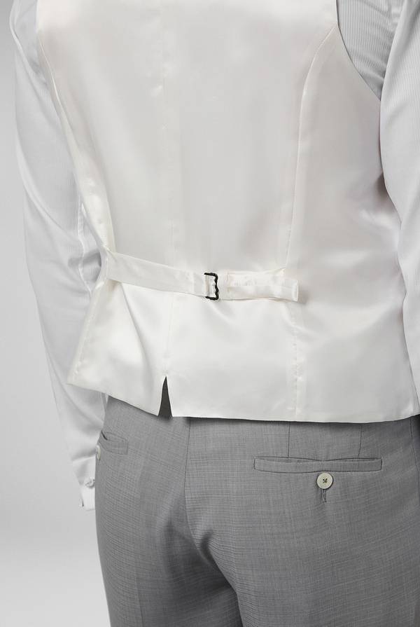 Pull Pal Zileri Gilet In Satin Della Linea Cerimonia