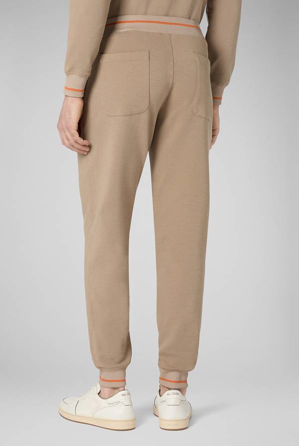 Pull Pal Zileri Jogger In Felpa Con Eleastico Sul Fondo