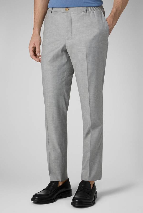 Pull Pal Zileri Pantalone Classico In Lana E Bamboo